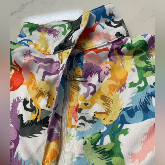 Equestrian Horse Show Long Sleeve Vented Shirt  Size Large - Picture 6 of 14